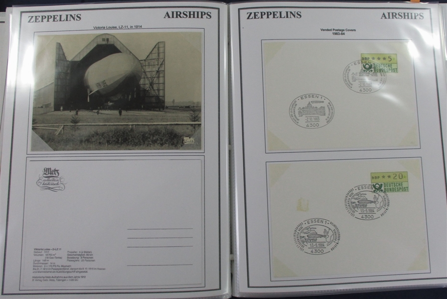 Zeppelin and Airships Topical Collection (Est $300-400)