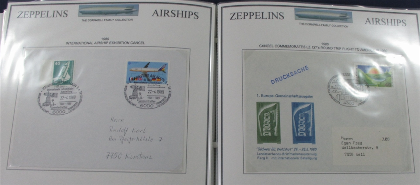 Zeppelin and Airships Topical Collection (Est $300-400)
