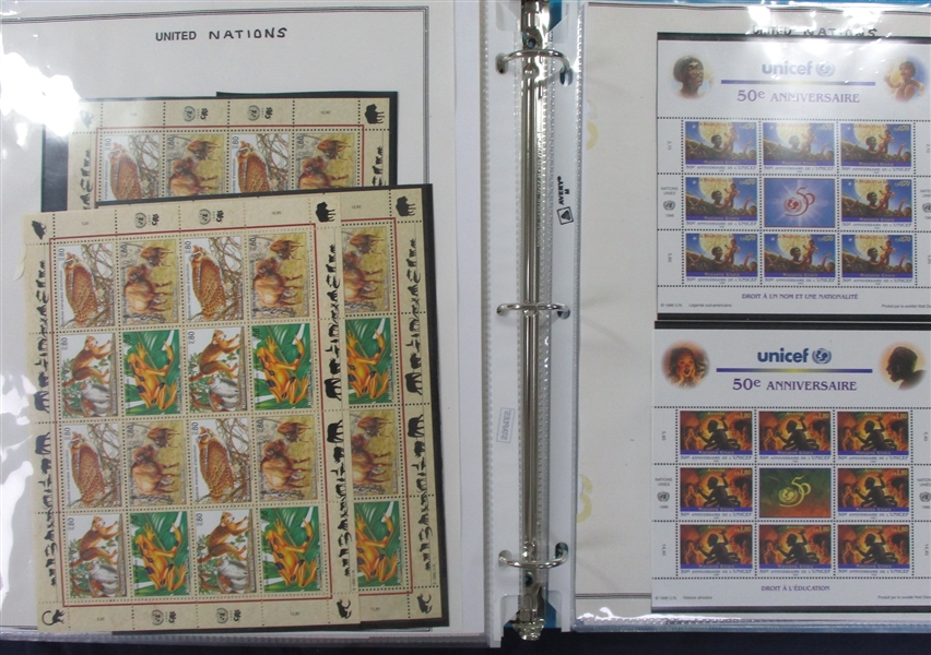 United Nations Large Collection (Est $500-800)