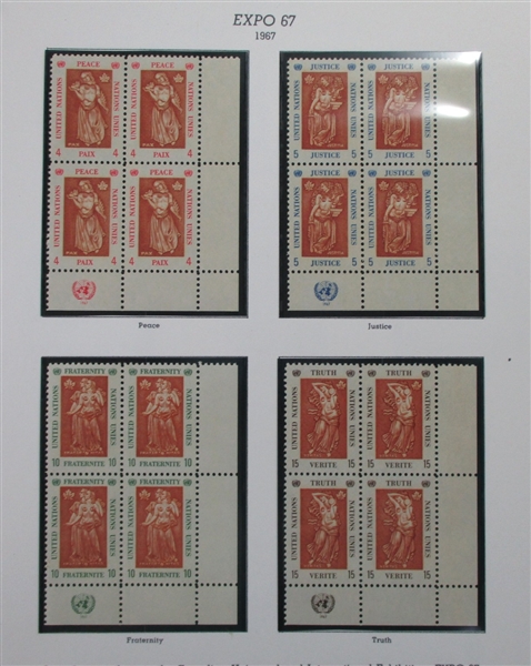 United Nations Large Collection (Est $500-800)
