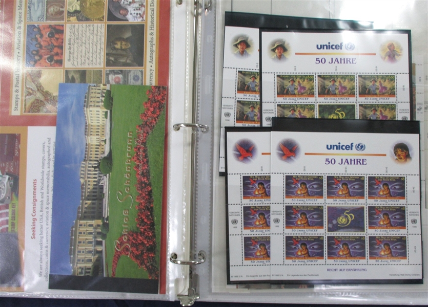 United Nations Large Collection (Est $500-800)