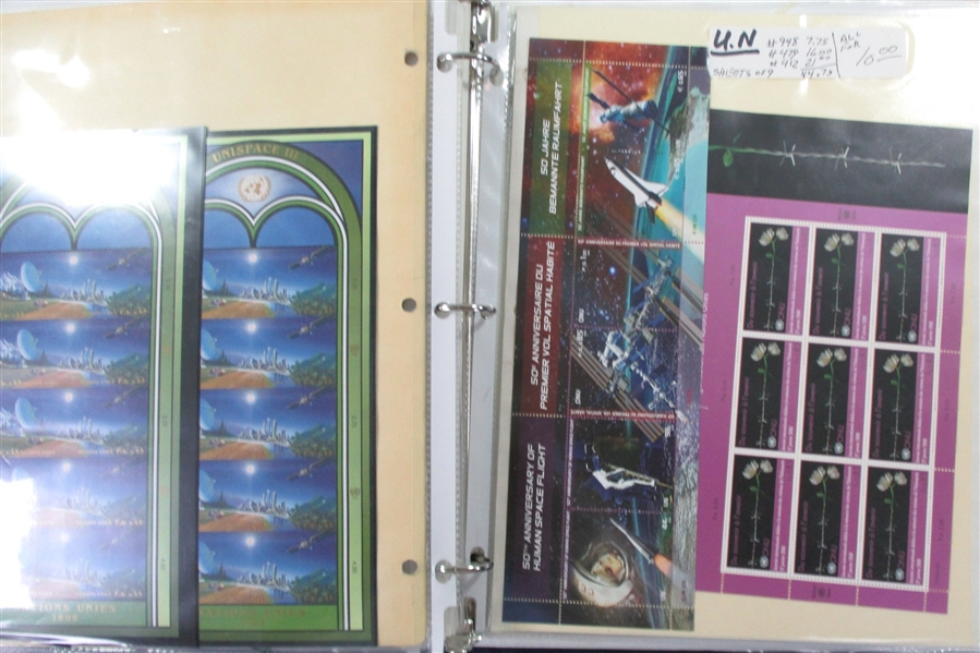 United Nations Large Collection (Est $500-800)