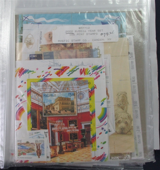 Russia Mostly Modern Collection of Covers and Stamps (Est $200-300)