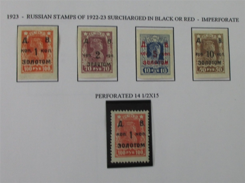 Russia Mostly Modern Collection of Covers and Stamps (Est $200-300)