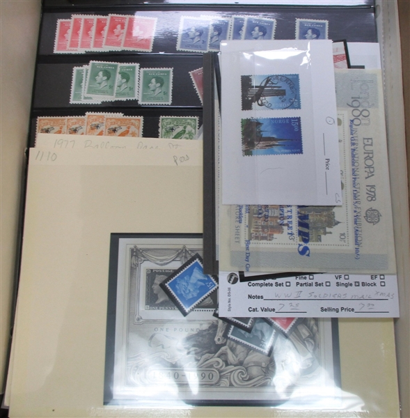 Foreign Catch-All in Large Box #1 (Est $300-400)