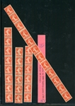 France 10¢ Sower Issue - Coil Strips Mint and Used (Est $600-700)