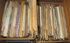 British Caribbean Covers in 4 Shoeboxes (Est $400-600)