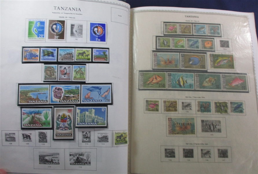 British in Minkus Global -T-Z Countries (Est $200-250)