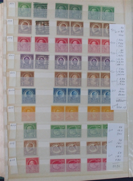 Stockbook Holding Better Items and Postage (Est $400-600)