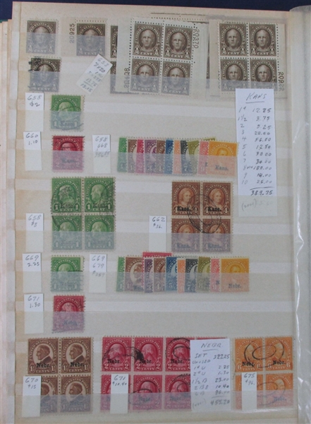 Stockbook Holding Better Items and Postage (Est $400-600)