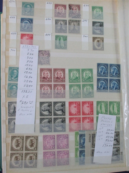 Stockbook Holding Better Items and Postage (Est $400-600)