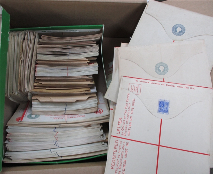 British West Indies Mint/Used Postal Stationery (Est $150-200)