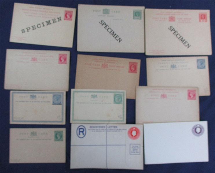 British West Indies Mint/Used Postal Stationery (Est $150-200)