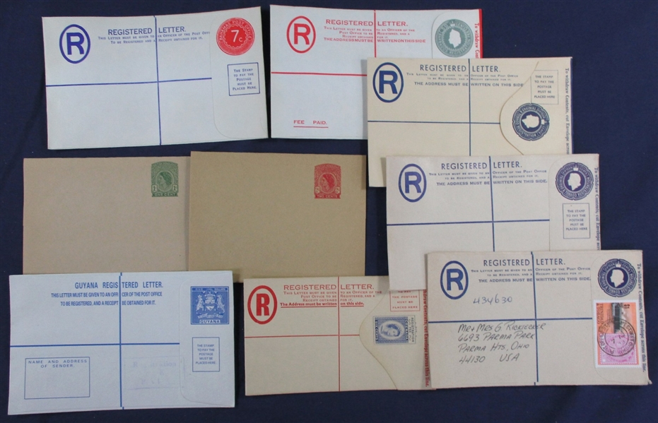 British West Indies Mint/Used Postal Stationery (Est $150-200)