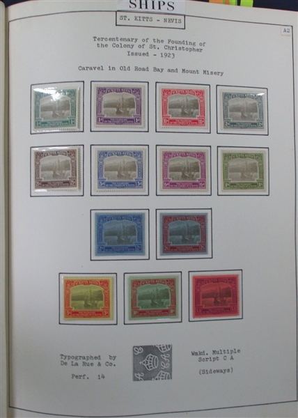 British West Indies Ship Topical Exhibit (Est $350-450)