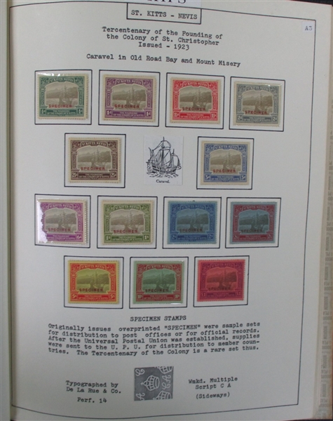 British West Indies Ship Topical Exhibit (Est $350-450)