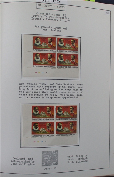 British West Indies Ship Topical Exhibit (Est $350-450)
