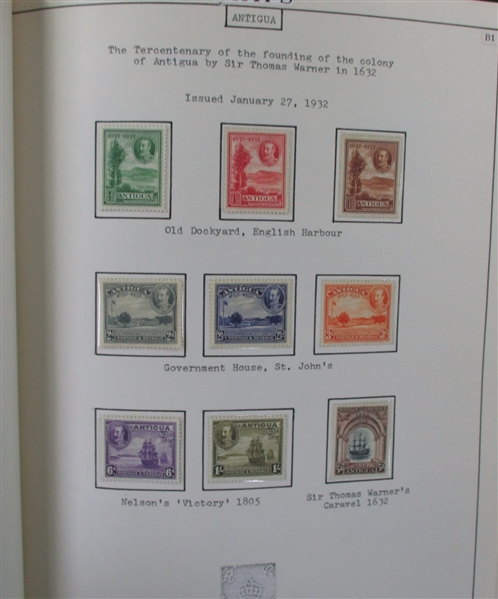 British West Indies Ship Topical Exhibit (Est $350-450)