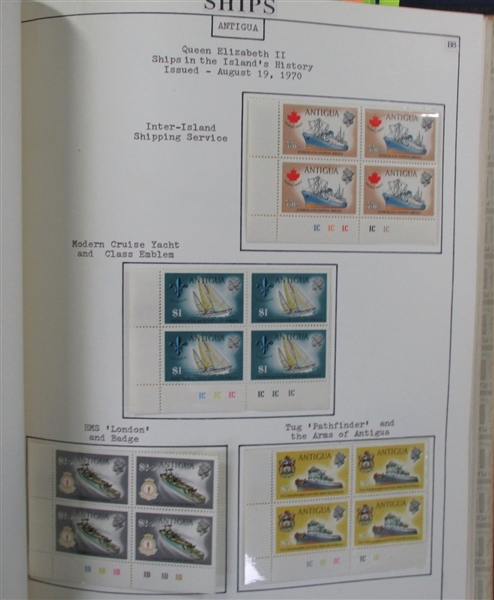 British West Indies Ship Topical Exhibit (Est $350-450)