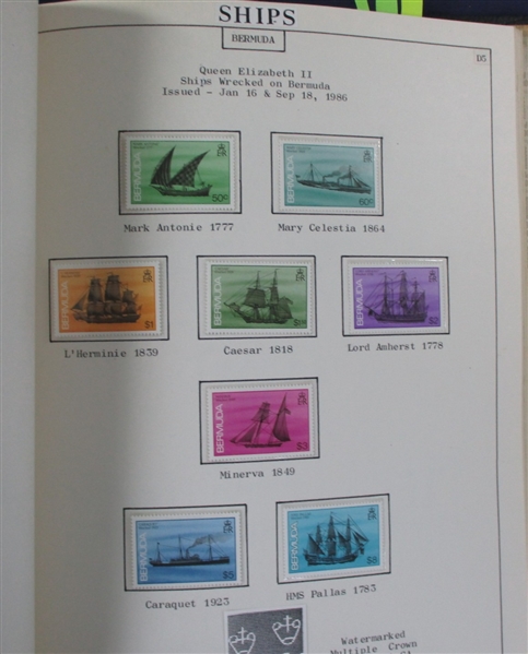 British West Indies Ship Topical Exhibit (Est $350-450)