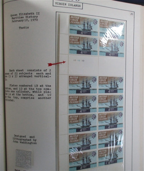 British West Indies Ship Topical Exhibit (Est $350-450)