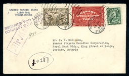 Canada Scott 164, C1, E4 on 1930 Special Delivery Cover (Est $90-120)